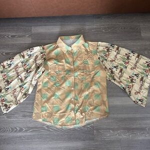 Western Multicolor Checkered Shirt